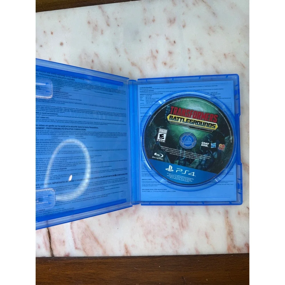 Transformers Battlegrounds Sony PlayStation 4 PS4 Game Hasbro Outright Games